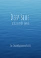 Deep Blue SATB choral sheet music cover